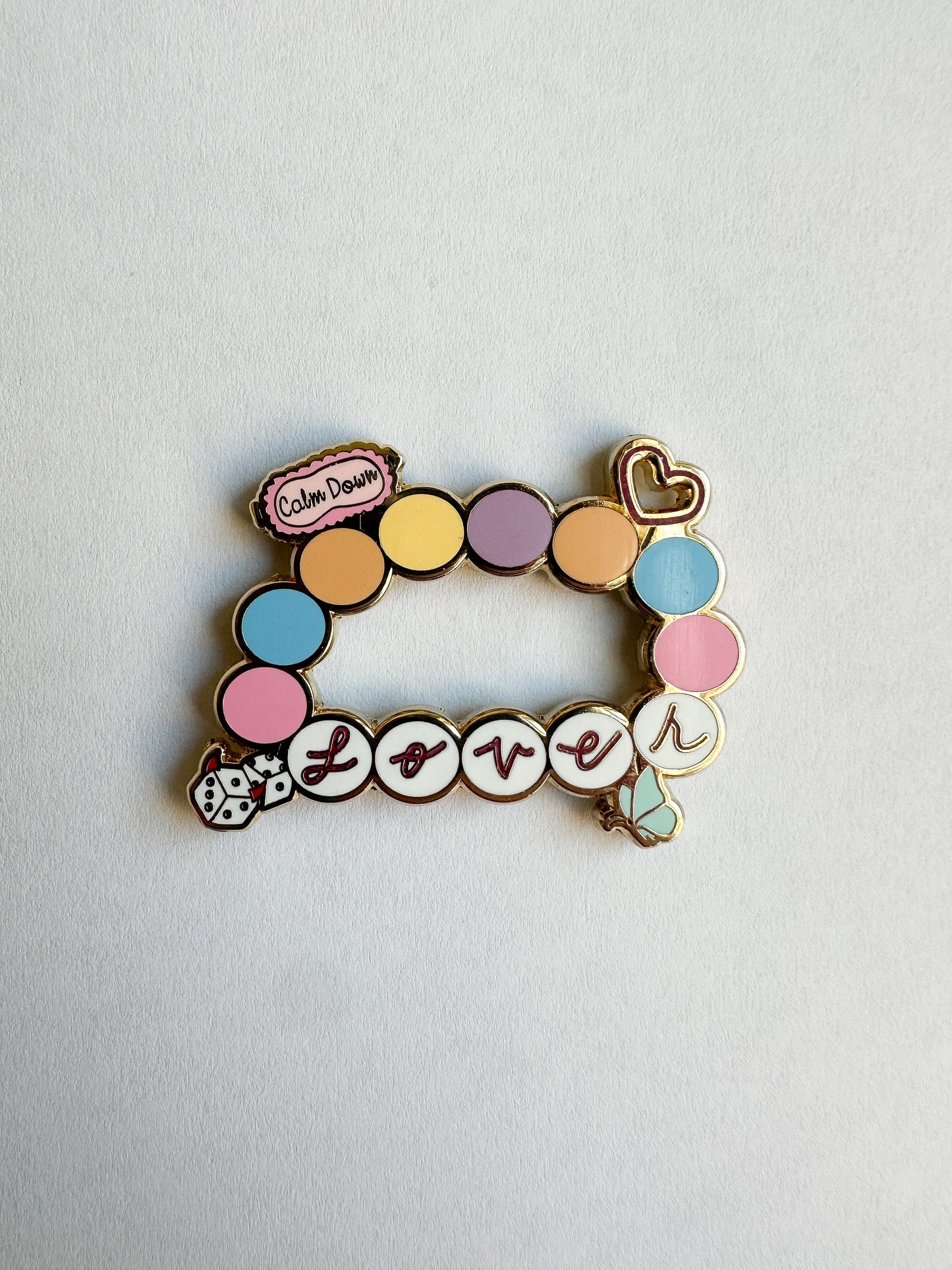 Lover - Friendship bracelet pin