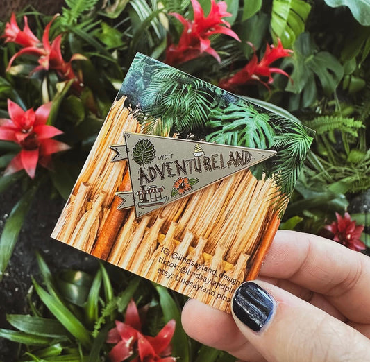 Visit Adventureland - enamel pin