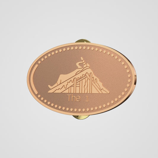 PRE ORDER: The 1 - pressed penny | enamel pin